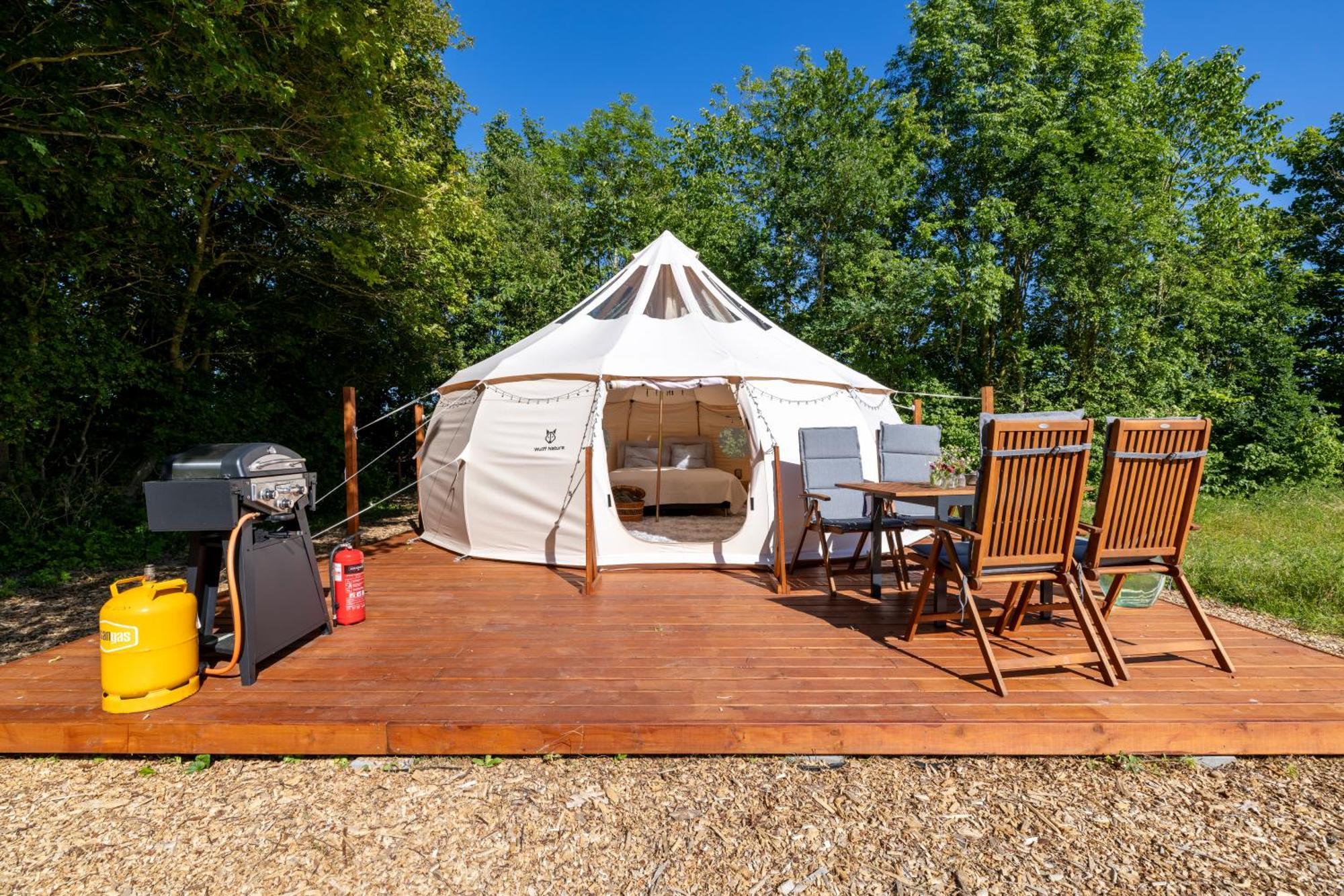Hotel Holmegaard Vin Og Glamping Dannemare Esterno foto
